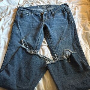 Rue21 Light Blue Curvy Style Jeans